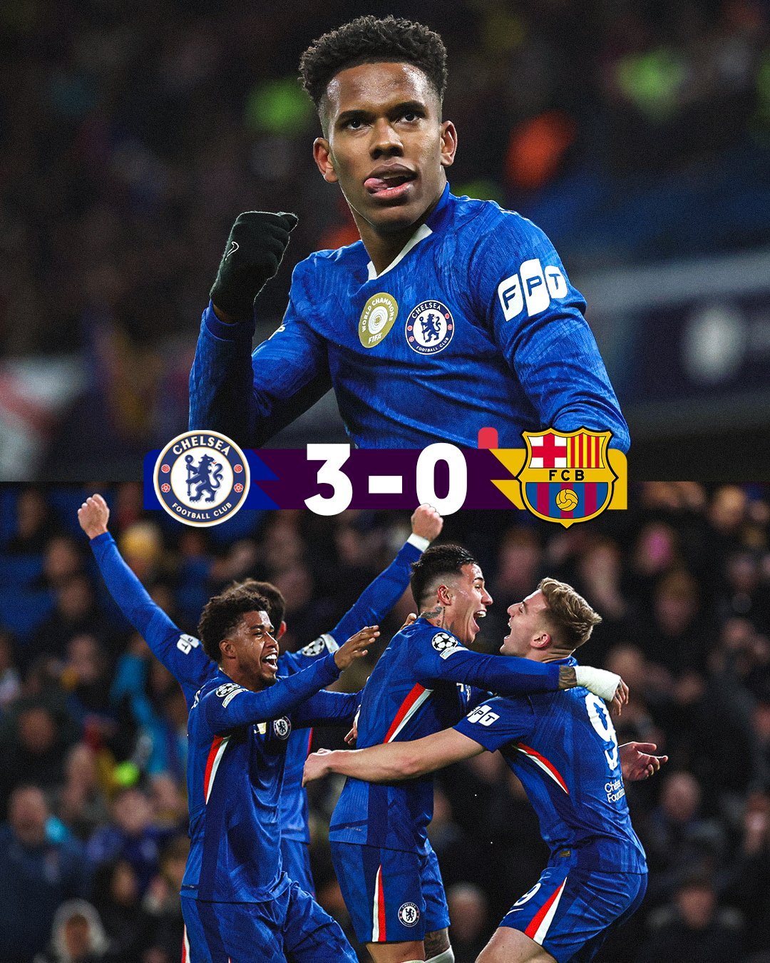 Chelsea 3-0 Barcelona: Estêvão Masterclass Stuns Barça at Stamford Bridge