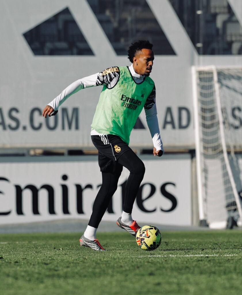 Militao returns to training