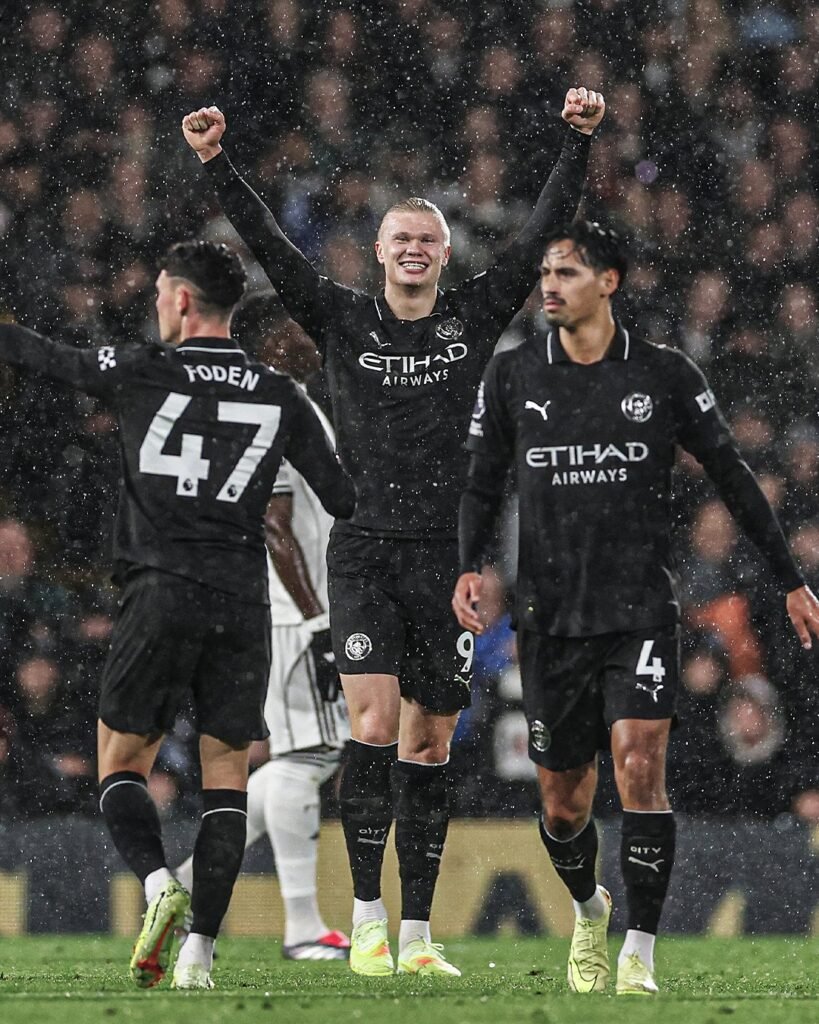 NINE-GOAL MADNESS: Manchester City Survive Fulham Fightback in Epic 5-4 Thriller Fulham 4-5 Manchester City: Haaland, Foden Star in 9-Goal Craven Cottage Classic