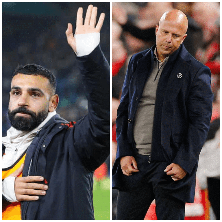 “Mohamed Salah after 3-3 draw with Leeds United, December 2025 – looks frustrated while speaking to media”