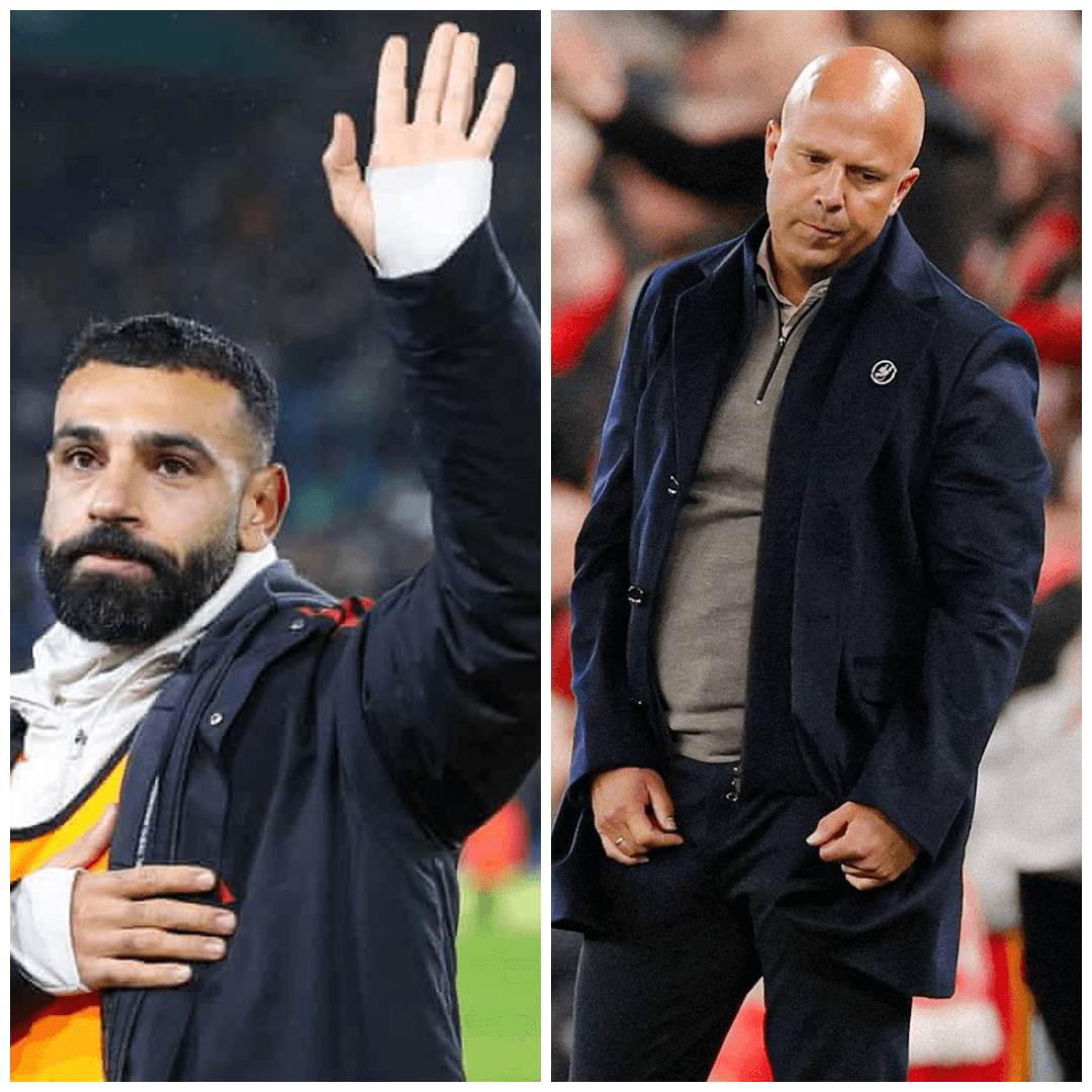 “Mohamed Salah after 3-3 draw with Leeds United, December 2025 – looks frustrated while speaking to media”